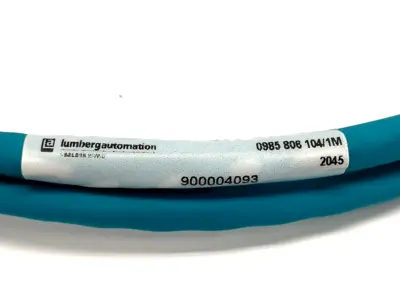 USED LUMBERG AUTOMATION 900004093, 0985 806 104/1M