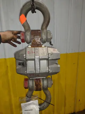 50,000 LBS MSI MODEL #6260CS TRANS-WEIGH WIRELESS CRANE SCALE: YOBRO #24762