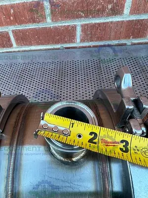 Stainless Steel  Shell / Tube w/  Micron Filter 8.5" x 40"