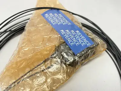 USED KEYENCE DIGITAL FIBER OPTIC SENSOR RETRO-REFLECTIVE FIBER UNIT