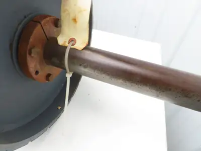 12" Dia x 26"W Conveyor Drive Pulley 1-15/16" Shaft Lagged Roller