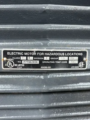 US MOTORS/NIDEC X20P1B DW57 ELECTRIC MOTORS | ESS Industrial Equipment Sales (10)