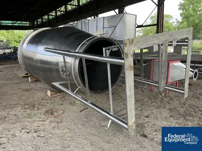 USED Fluid Air Fluid Air Fluid Bed Dryer, Model 0500, S/S