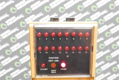 ScotchCode MWD-16 Multiple Wire Detector with CGB-16 Common Block Used