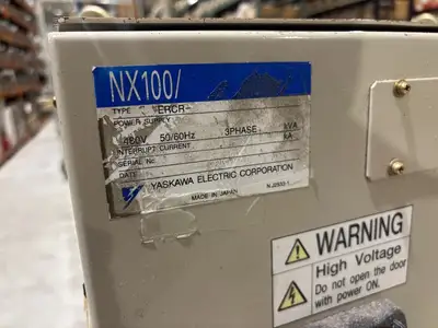 USED YASKAWA MOTOMAN ROBOT SYSTEM, HP50-35 NX100