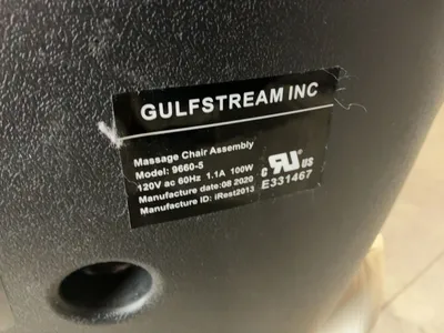 Used GULFSTREAM 9660-5 PEDICURE MASSAGE CHAIR Salon & Spa (Misc) Michigan US | Miedema Asset Management Group #1455041