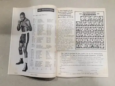USED BOXING ILLUSTRATED SEPTEMBER 1992