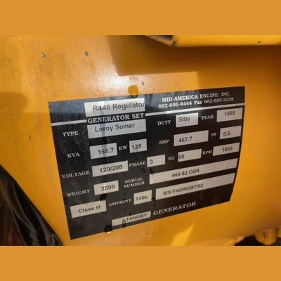 USED 1999 SDMO MS150II