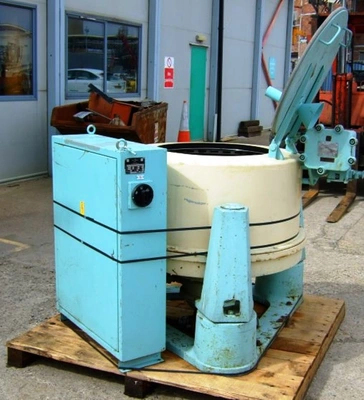 Sangerhausen FZPO 850C perforate basket centrifuge, 316SS.