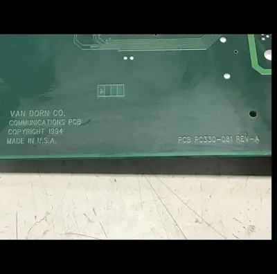 USED VAN DORN PC330-081 330-081