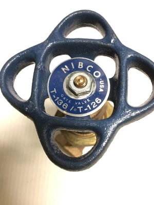 Nibco T-136/T-126 3/8in Gate Valve – Bronze, Non-Rising Stem, Union Bonnet, Threaded 039923619761
