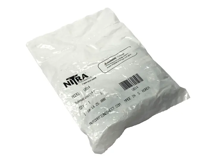New | in-Stock Nitra Pneumatic Push-to-Connect Union Fitting 1/4" PACKAGE OF 5 Parts (Hydraulics and Pneumatics) Michigan US | Maverick Industrial Sales #1391780