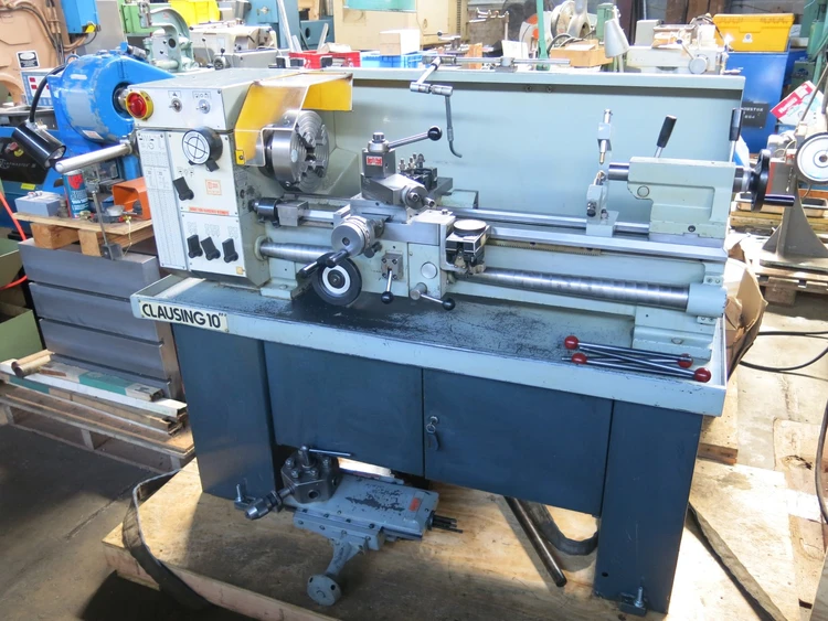 Used CLAUSING 1030 “INDUSTRIAL & TRAINING LATHE” Engine Lathes New Jersey US | MULLIN MACHINERY #292764