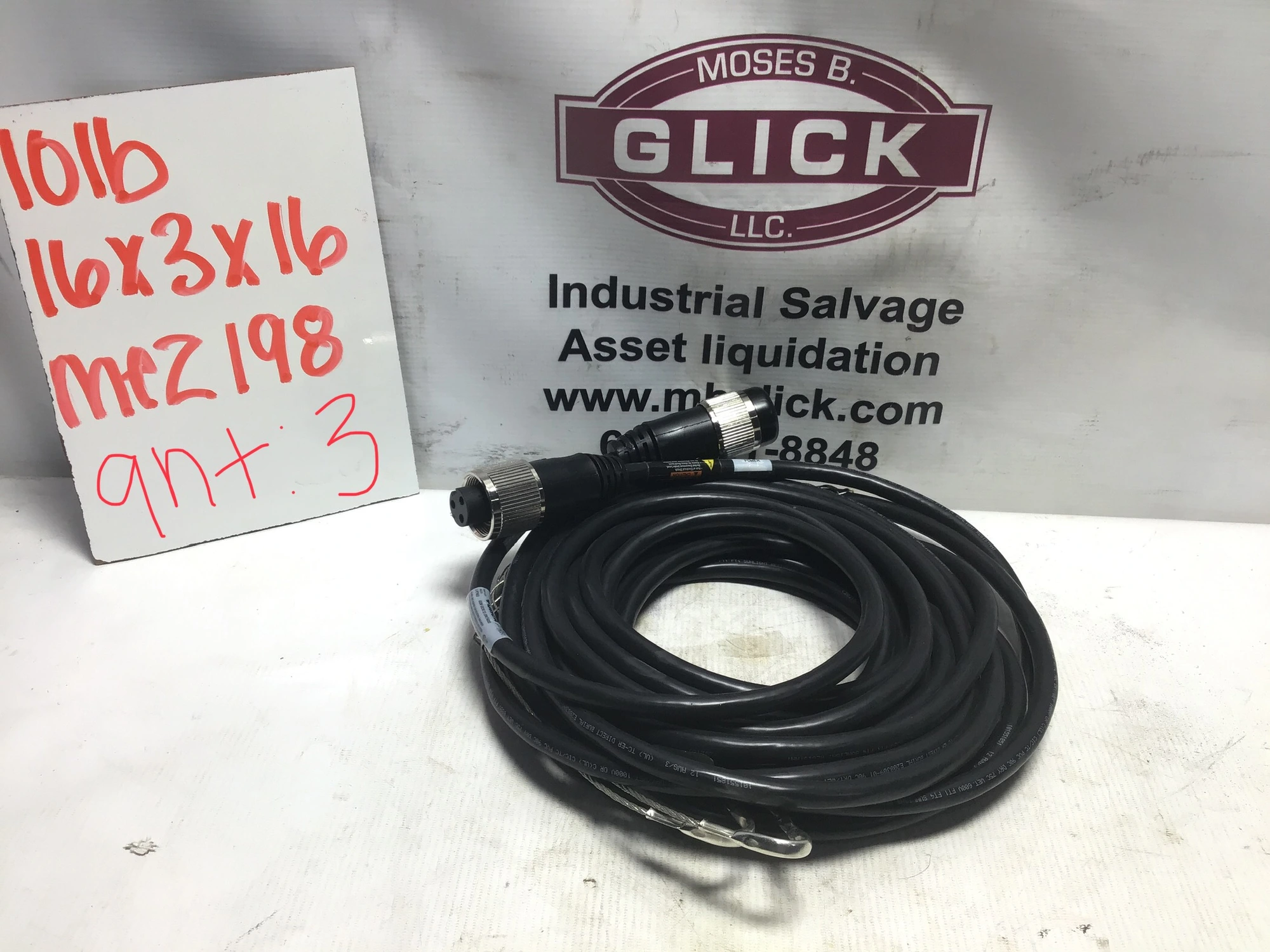 NEW TURCK POWER CABLE GSDM GKDM 32-10M/S4000