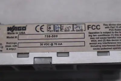 WAGO 758-500 ETHERNET SWITCH STOCK L-286-C