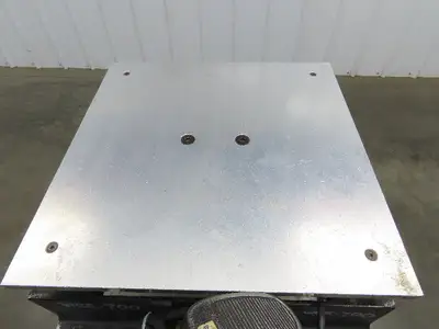 SCR-200 Flat Deck Paper Jogger Shaker Table 18x18" 0-4000 RPM 115V 2500 VPM