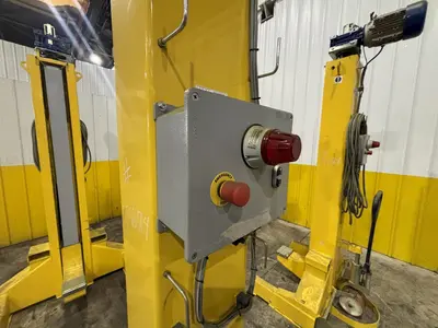 80,000 LBS X 4 LIFTS WHITING MODEL #SCM-100F.4 PORTABLE LIFT JACKS, 2015: STOCK #23684