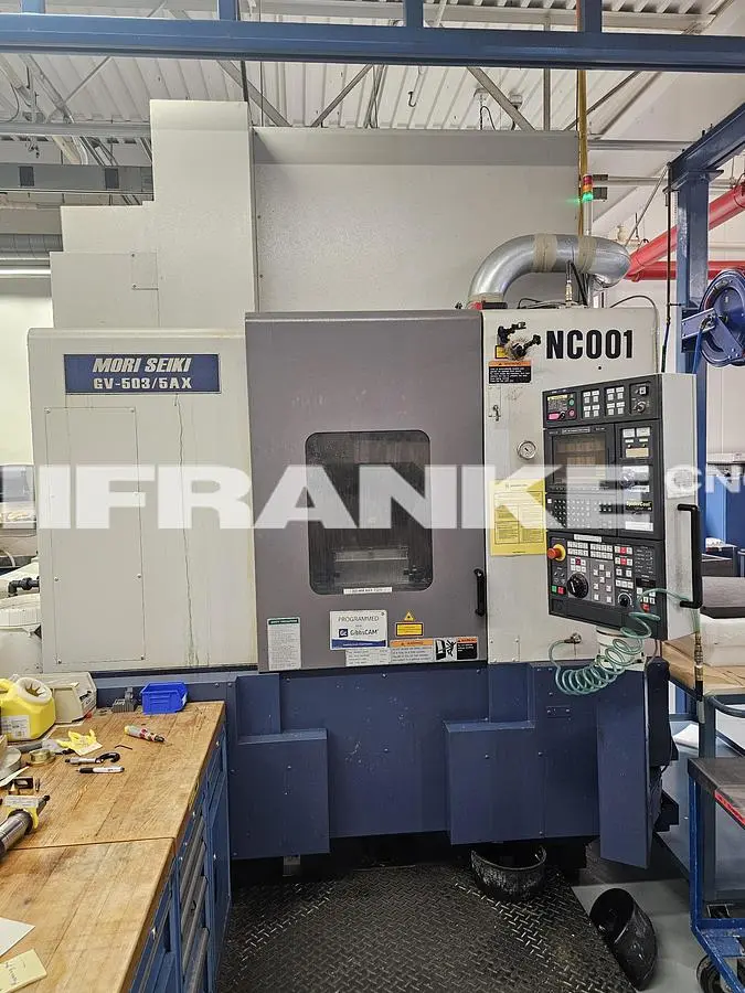 Used 2001 MORI SEIKI GV-503/5AX Vertical Machining Centers US | FRANKE CNC, LLC #1371030