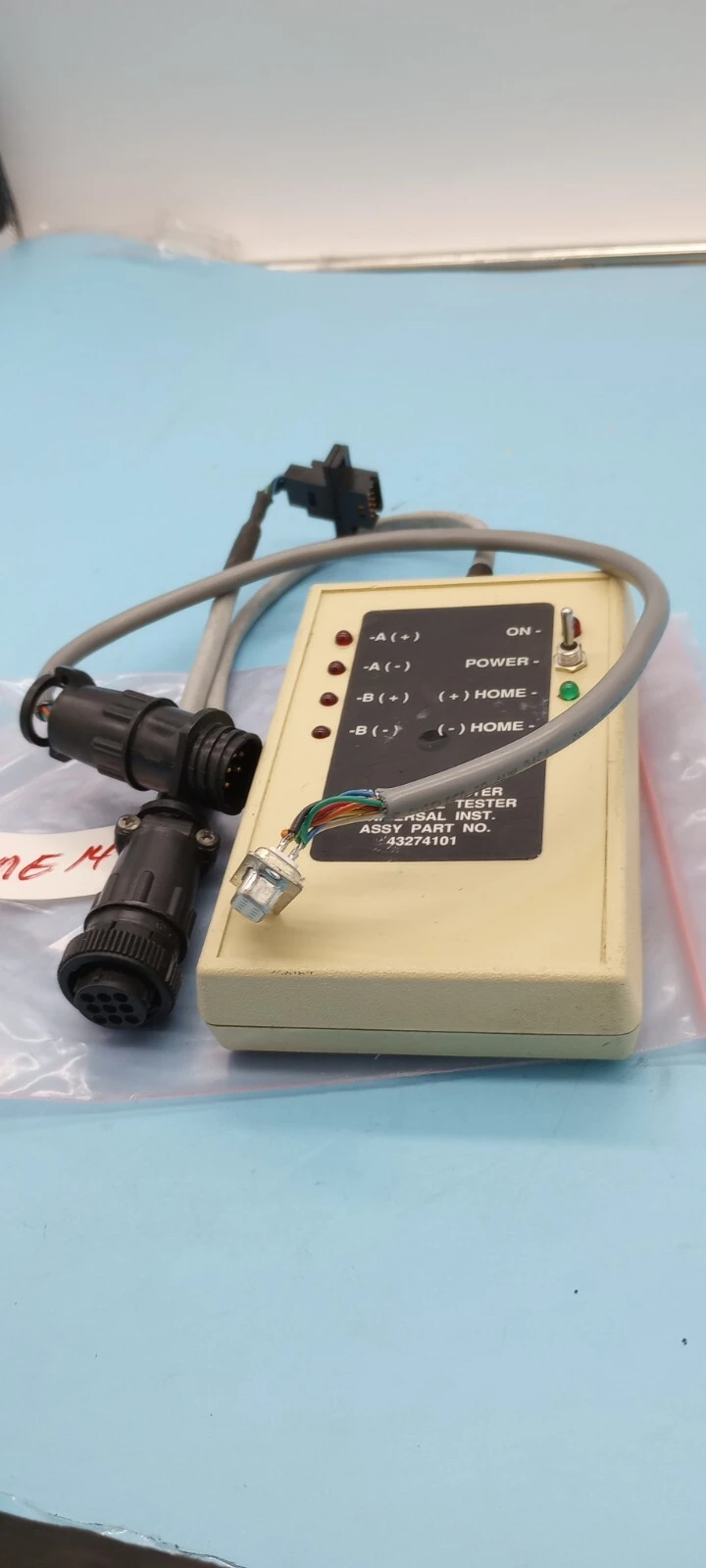 USED UNIVERSAL INSTRUMENTS 43274101 ENCODER TESTER BOX