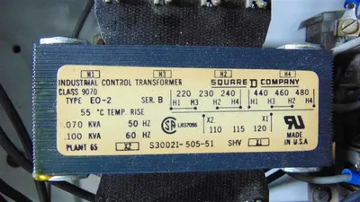 Square D 8903 SMG60 Combination Lighting Contactor Assembly 30A Used