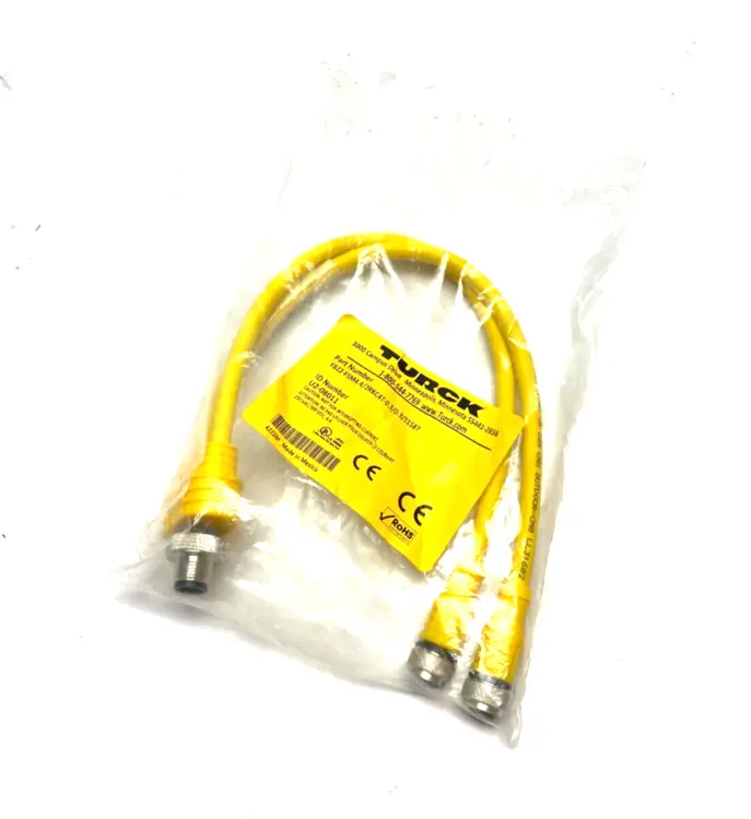 New | in-Stock Turck Splitter Cordset M12 4-Pin Misc Electrical & Power Parts Michigan US | Maverick Industrial Sales #1460794