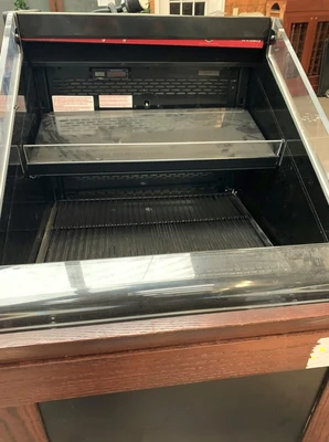1-0446 Hussmann Q2-SSN-2-S Open Air Self Contained Deli Cooler Case