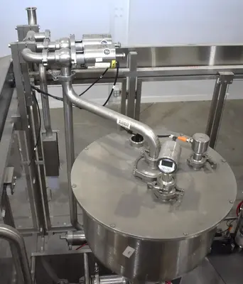 USED 2018 Modern Packaging Inc DR Rotary Filling and Sealer