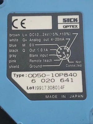 USED Sick Optic 6 020 641