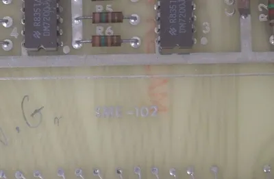USED STC SME-102 PC BOARD SME102