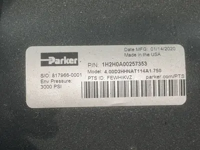 Used 2020 PARKER 4.00D2HHNAT114A1.750 Pumps Ohio US | HGR 24 #1283989