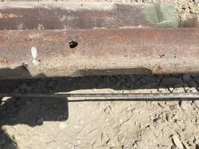Used AFTERMARKET CABLE TOOL DRILL STEM WITH CONVENTIONAL ROPE SOCKET Construction Equipment Parts Pennsylvania US | East West Machinery & Drilling #1417262