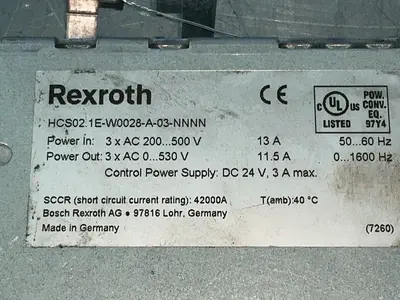 Used BOSCH REXROTH HCS02.1EW0028A03NNNN Servo Drives Ohio US | HGR 24 #1419547