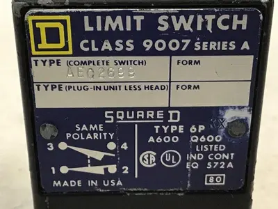 USED SQUARE D 9007-AEQ2699