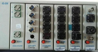 EXFO Optical Test Expansion Unit IQ-206 with IQ-9100 IQ-3300 IQ-1200 Meter