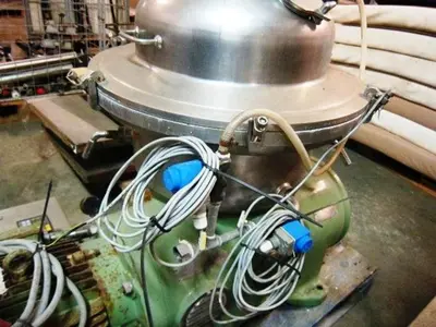 Westfalia SAMR 5036 wine/juice clarifier centrifuge, 316SS.