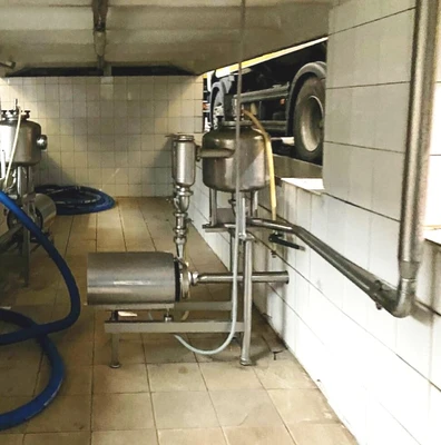 Kalt/GEA Westfalia 24 TPD complete cheese plant.