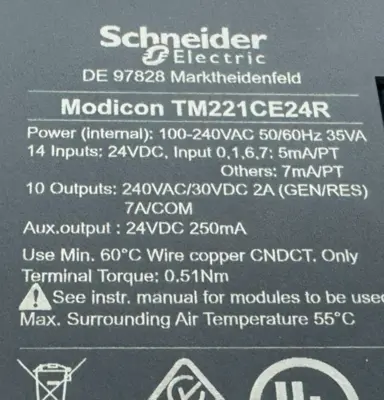 USED Schneider Electric Schneider TM221CE24T