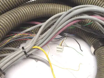 Used Wittmann Battenfeld XD Armored Robot Control Cable 25' ft Robot Parts Michigan US | Maverick Industrial Sales #1489283