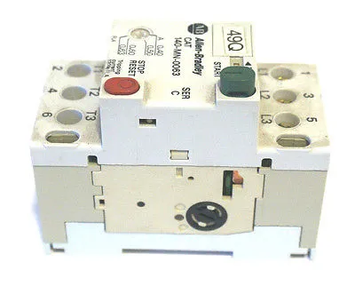 2 NEW ALLEN BRADLEY 140-MN-0063 CIRCUIT BREAKER SER. C 140MN0063
