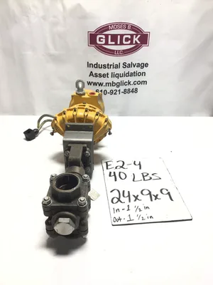 GGosco 05FNPT-CSSS-TSFCHV-N0NBNNS Rotary Actuated WCB Dual Pak Ball Valve 1-1/2″