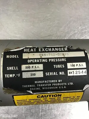 USED THERMAL TRANSFER EKS-712-80876