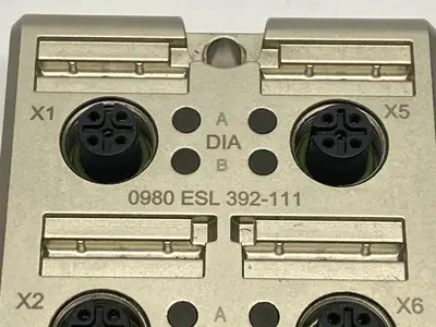 USED LUMBERG AUTOMATION MULTIPROTOCOL I/O DEVICE 8X M12 934882002