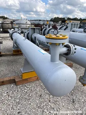 Used 333 Sq Ft Heat Exchanger, Duplex 2205 Construction, 662 PSI Shell Rating, 2023