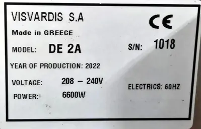 USED VISVARDIS DE2A