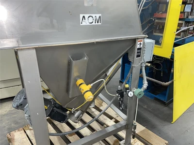 Hapman Flex Screw Bin, Model 400SS