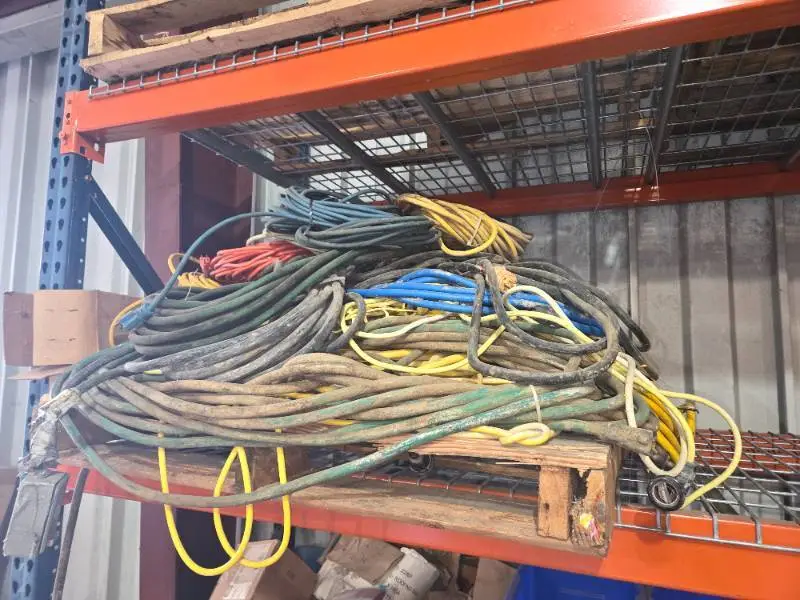 Pallet of extension cords