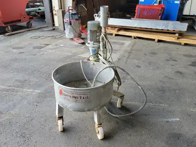 Pump Bin w/ 1 hp Motor