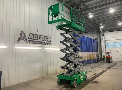 Used 2016 GENIE GS-4047 ELECTRIC SCISSOR LIFT Scissor Lifters Alberta CA | Adcock Equipment #1418028