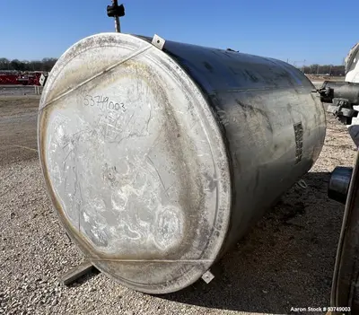 1,500 gallon capacity, Industrial Storage Tank. Manufactured by Bendel.