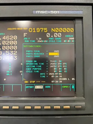 Used 1999 MORI SEIKI SV-500B/40 Vertical Machining Centers California US | MachineStation #947639